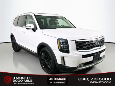 White 2021 Kia Telluride SX for sale in Summerville, SC