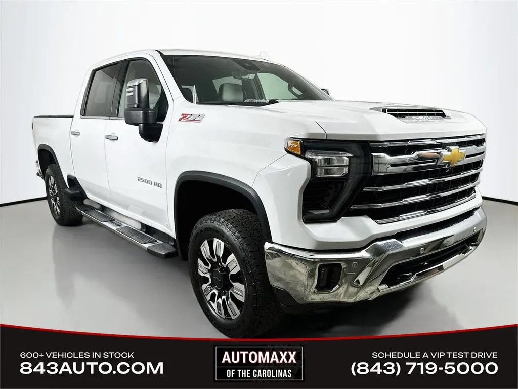 White 2025 Chevrolet Silverado 2500HD LTZ for sale in Summerville, SC