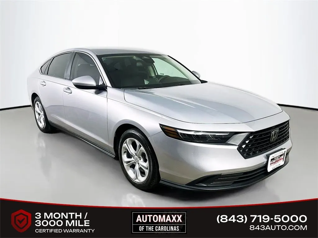 Silver 2025 Honda Accord LX for sale in Summerville, SC