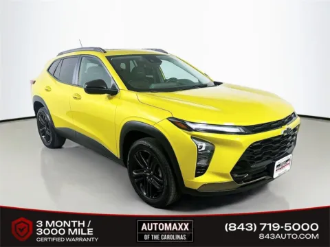 Yellow 2024 Chevrolet Trax ACTIV for sale in Summerville, SC