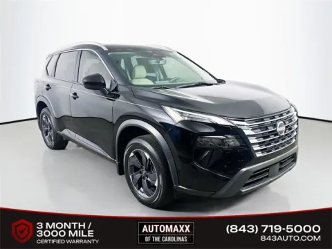 Black 2024 Nissan Rogue SV for sale in Summerville, SC