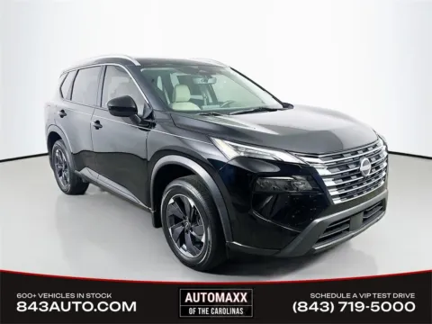 Black 2024 Nissan Rogue SV for sale in Summerville, SC