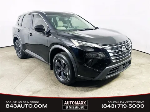 Black 2024 Nissan Rogue SV for sale in Summerville, SC