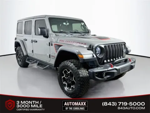 Gray 2020 Jeep Wrangler Unlimited Rubicon for sale in Summerville, SC