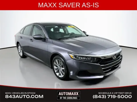 Silver 2021 Honda Accord LX for sale in Summerville, SC