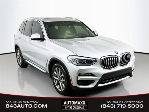 Silver 2019 BMW X3 sDrive30i for sale in Summerville, SC