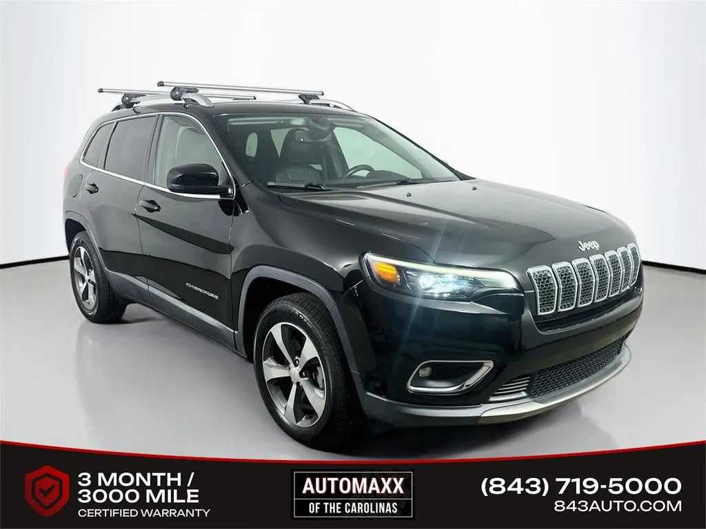 Black 2019 Jeep Cherokee Limited for sale in Summerville, SC