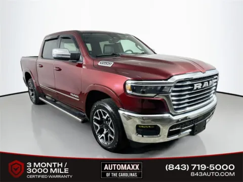 Red 2026 Ram 1500 Laramie for sale in Summerville, SC