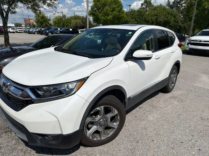 White 2019 Honda CR-V EX-L for sale in Summerville, SC