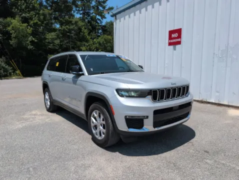 Silver 2021 Jeep Grand Cherokee L Limited for sale in Summerville, SC