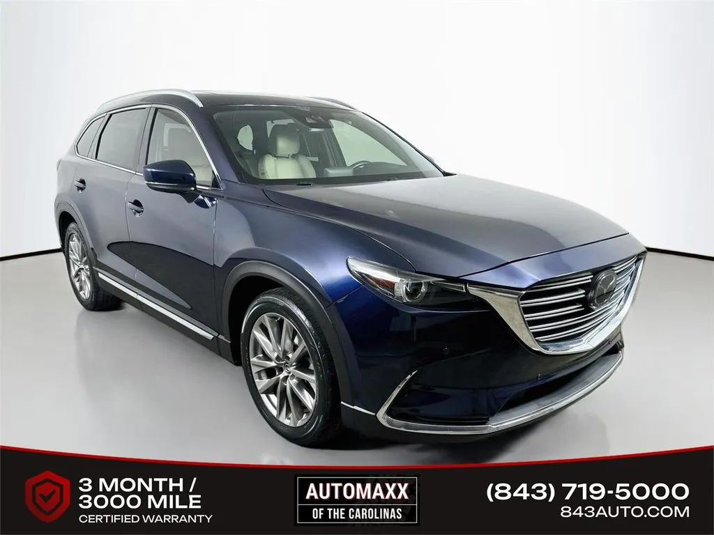 Blue 2019 Mazda CX-9 Grand Touring for sale in Summerville, SC