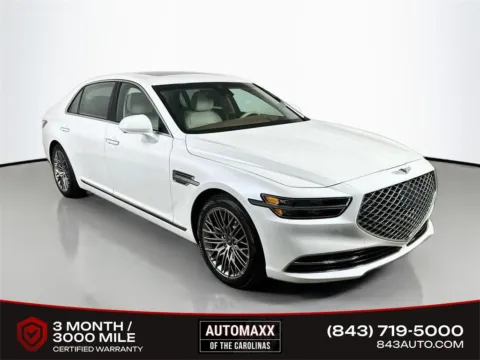 White 2021 Genesis G90 3.3T Premium for sale in Summerville, SC