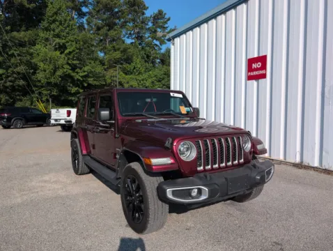 Red 2021 Jeep Wrangler Unlimited Sahara 4xe for sale in Summerville, SC