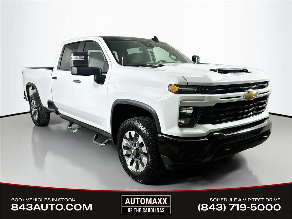 White 2024 Chevrolet Silverado 2500HD Custom for sale in Summerville, SC
