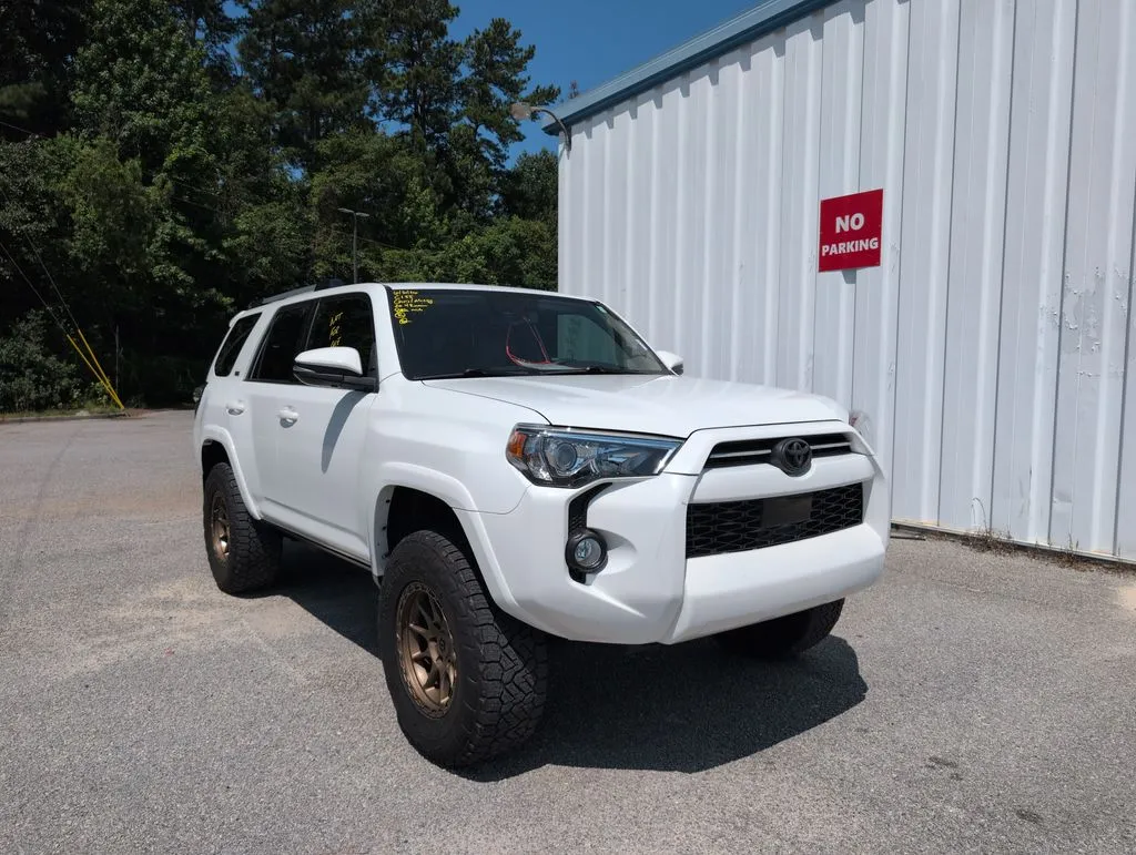 White 2020 Toyota 4Runner SR5 Premium for sale in Summerville, SC