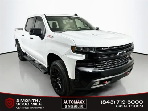 White 2022 Chevrolet Silverado 1500 LTD LT Trail Boss for sale in Summerville, SC