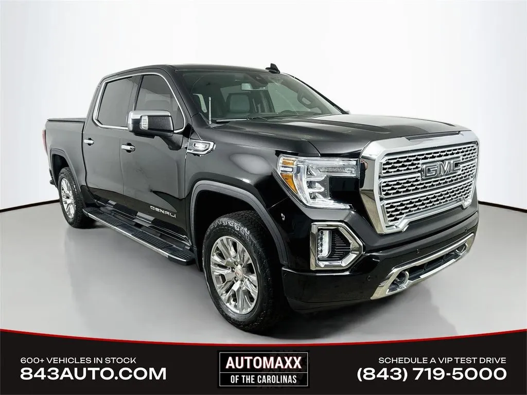 Black 2021 GMC Sierra 1500 Denali for sale in Summerville, SC