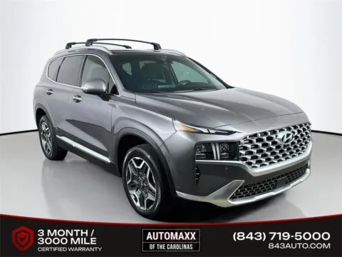 Gray 2022 Hyundai Santa Fe Hybrid Limited for sale in Summerville, SC