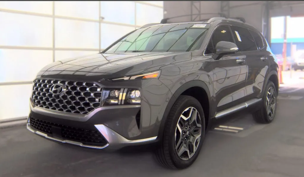 Gray 2022 Hyundai Santa Fe Hybrid Limited for sale in Summerville, SC