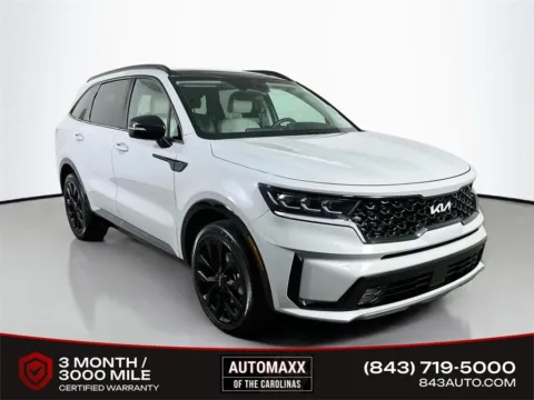 Gray 2022 Kia Sorento SX for sale in Summerville, SC