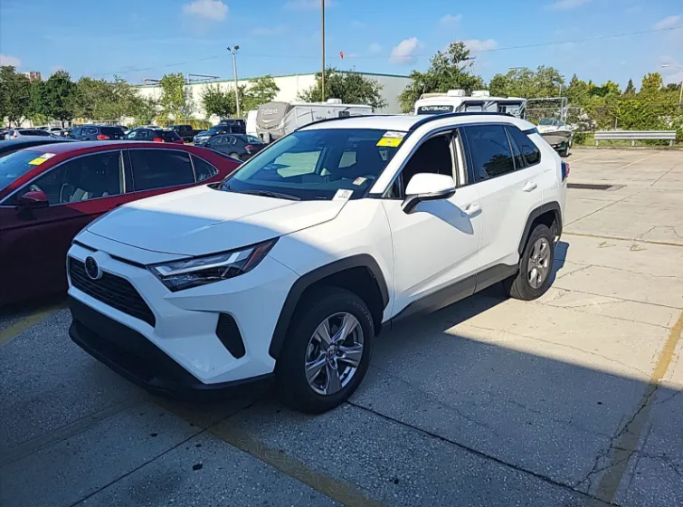 White 2024 Toyota RAV4 XLE for sale in Summerville, SC