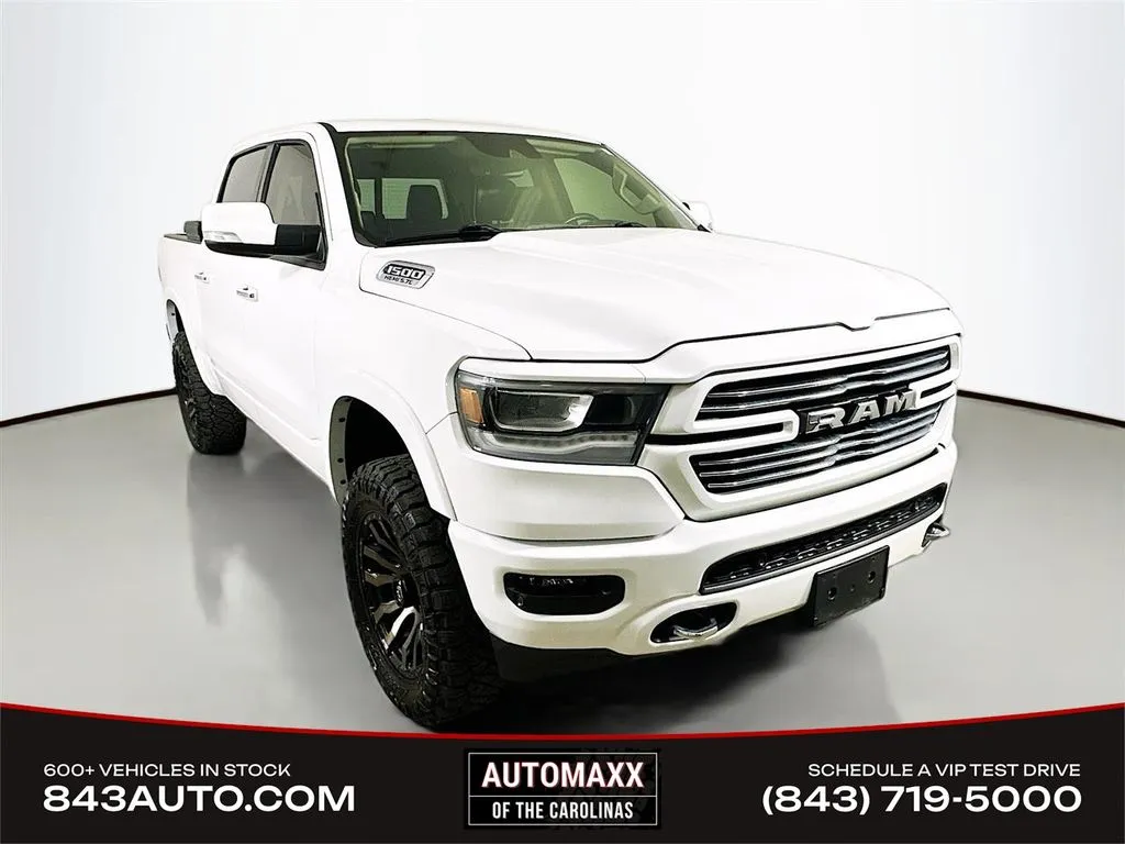 White 2021 Ram 1500 Laramie for sale in Summerville, SC