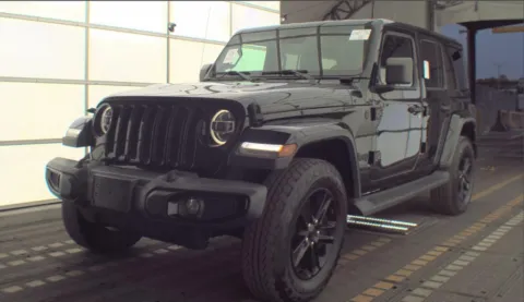Black 2021 Jeep Wrangler Unlimited Sahara Altitude for sale in Summerville, SC
