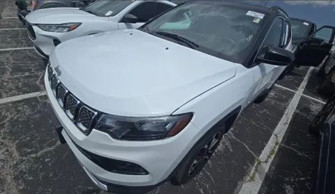 White 2023 Jeep Compass Limited for sale in Summerville, SC