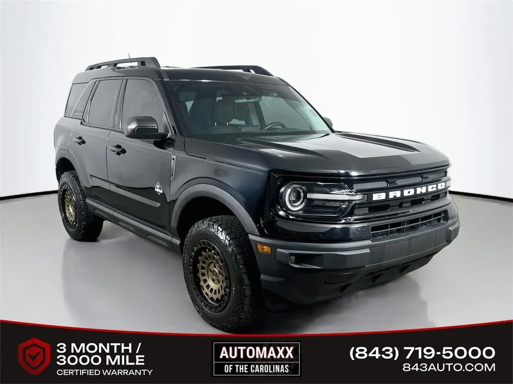 Black 2022 Ford Bronco Sport Outer Banks for sale in Summerville, SC