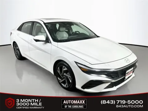 White 2024 Hyundai Elantra Limited for sale in Summerville, SC