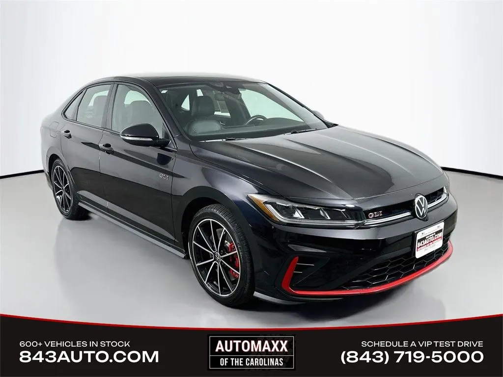 Black 2025 Volkswagen Jetta GLI 2.0T Autobahn for sale in Summerville, SC