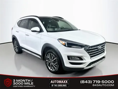 White 2021 Hyundai Tucson Ultimate for sale in Summerville, SC