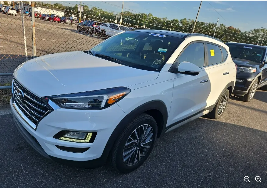 White 2021 Hyundai Tucson Ultimate for sale in Summerville, SC