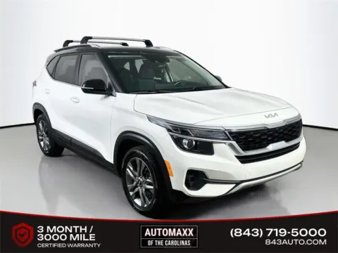 White 2022 Kia Seltos S for sale in Summerville, SC