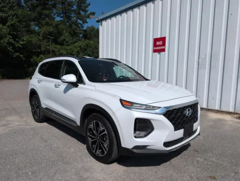 White 2019 Hyundai Santa Fe Ultimate for sale in Summerville, SC