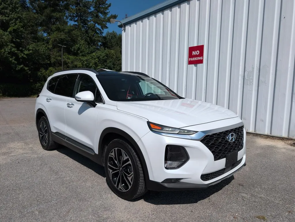 White 2019 Hyundai Santa Fe Ultimate for sale in Summerville, SC