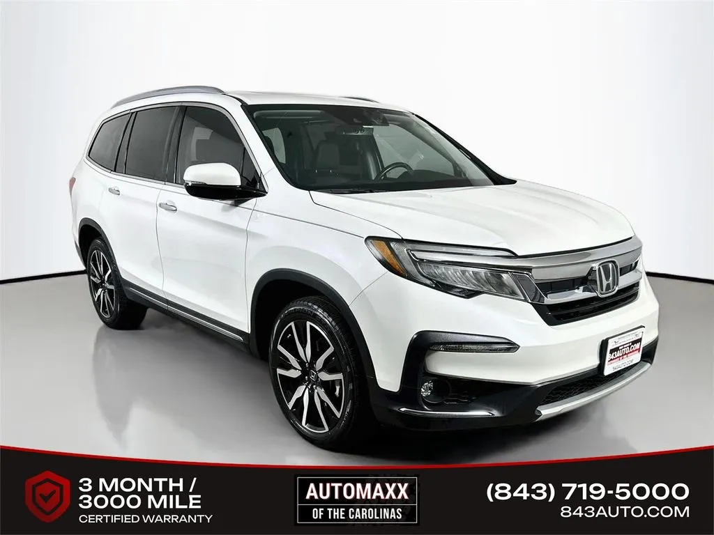 White 2021 Honda Pilot Touring for sale in Summerville, SC
