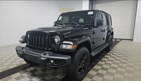 Black 2022 Jeep Wrangler Unlimited Sahara Altitude for sale in Summerville, SC