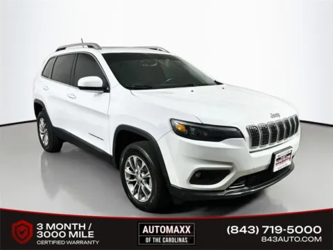 White 2019 Jeep Cherokee Latitude Plus for sale in Summerville, SC