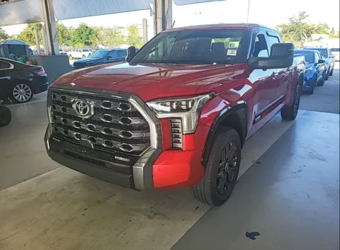 Red 2024 Toyota Tundra Platinum for sale in Summerville, SC