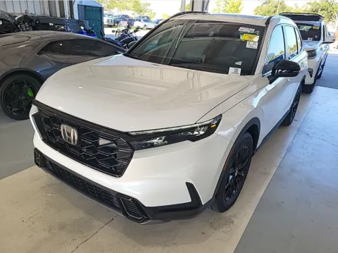 White 2025 Honda CR-V Hybrid Sport-L for sale in Summerville, SC