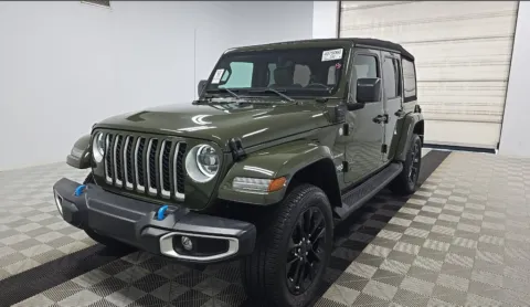 Green 2023 Jeep Wrangler Sahara 4xe for sale in Summerville, SC