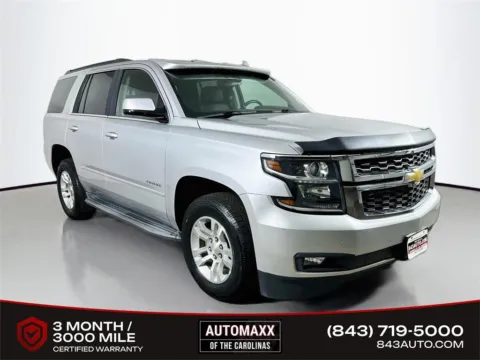 Silver 2018 Chevrolet Tahoe LT for sale in Summerville, SC