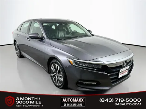 Gray 2019 Honda Accord Hybrid Touring for sale in Summerville, SC
