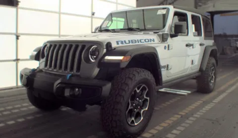 Silver 2023 Jeep Wrangler Rubicon 4xe for sale in Summerville, SC