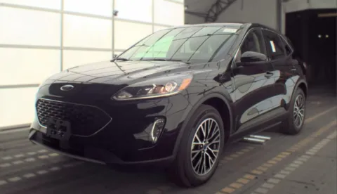 Black 2022 Ford Escape Plug-In Hybrid SEL for sale in Summerville, SC