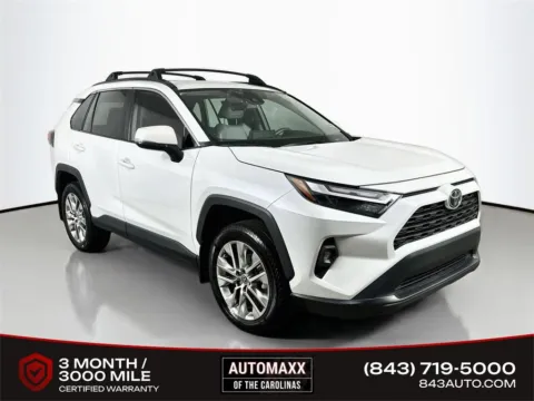 White 2025 Toyota RAV4 XLE Premium for sale in Summerville, SC
