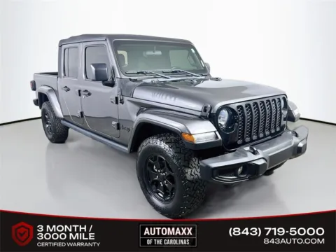 Unknown 2021 Jeep Gladiator Willys for sale in Summerville, SC