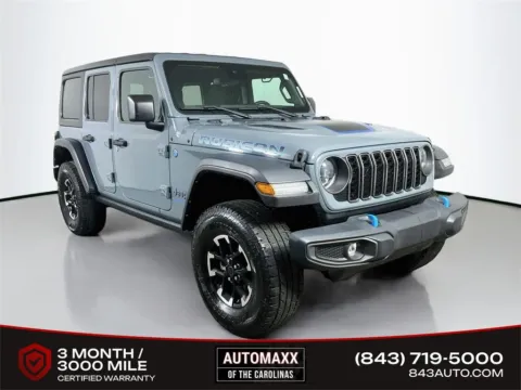 Gray 2024 Jeep Wrangler Rubicon 4xe for sale in Summerville, SC