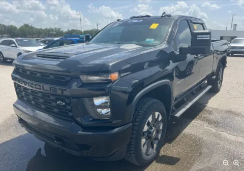 Black 2021 Chevrolet Silverado 2500HD Custom for sale in Summerville, SC
